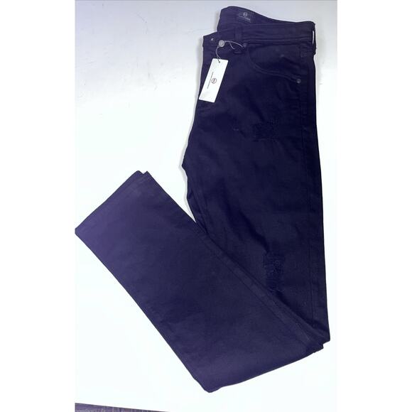 AG Adriano Goldschmied Jeans Mens 33x34 The Nomad Modern Slim Black Denim NWT - Picture 10 of 11